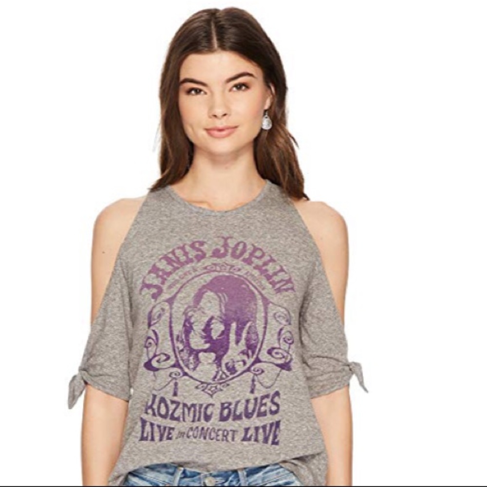 NWT  LUCKY BRAND Janis Joplin cold shoulder FIRM